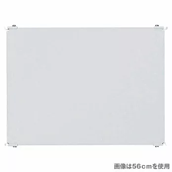 [MUJI 無印良品]SUS追加棚/鋼製/灰/84