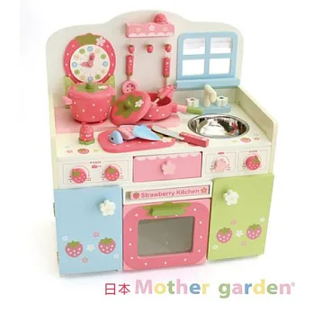 「日本Mother Garden 」野草莓馬卡龍烘培廚房組