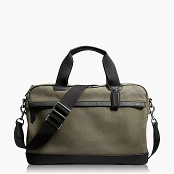 《COACH》 Men’sBags設計款電腦公事包_綠色