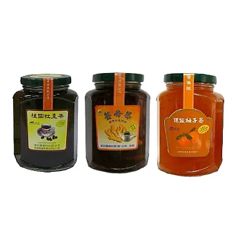 宜蘭十大伴手禮【朝日農業】手工果醬茶 暖冬6入組