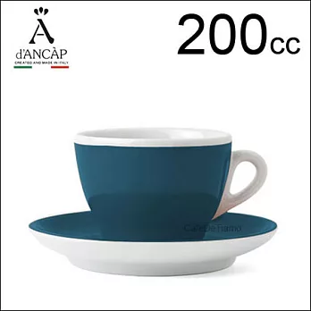 d’ANCAP Torino 卡布咖啡杯盤組-綠色 200cc (1杯1盤) HG9373