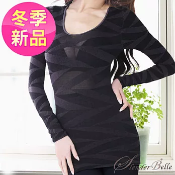 SB 纖體曲線美體保暖衣FREE性感黑