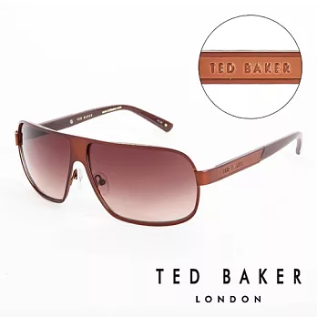 【TED BAKER】 倫敦 個性質感造型太陽眼鏡(咖啡) TB1241175咖啡色