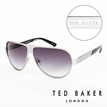 【TED BAKER 】倫敦 復古質感造型太陽眼鏡(銀) TB1240821銀色