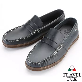 Travel Fox 穿脫帆船鞋913607-47-39籃色