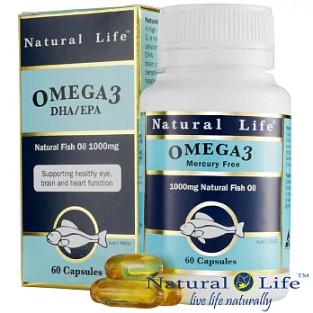 澳洲 Natural Life 深海魚油 1000mg (60顆)