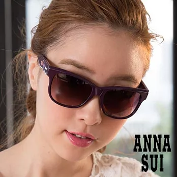 【ANNA SUI 】蝴蝶水晶裝飾造形眼鏡 AS847712