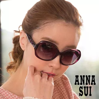 【ANNA SUI 】蝴蝶水晶裝飾造形眼鏡 AS882731