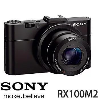 【公司貨】SONY 新力 RX100M2 2020萬畫素 F1.8大光圈 類單眼相機 加贈《原廠電池、硬式保護貼、章魚小腳架、5合1數位清潔組》