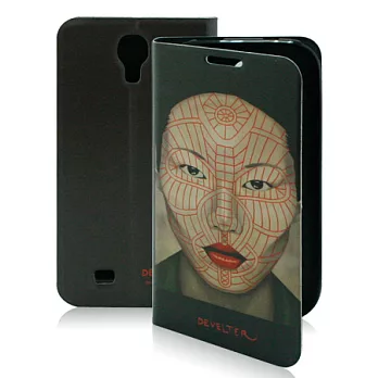 DEVELTER 彩繪Samsung S4掀蓋皮套-Samee Chin