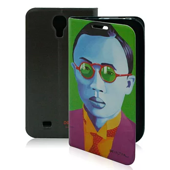 DEVELTER 彩繪Samsung S4掀蓋皮套-Pu Yi