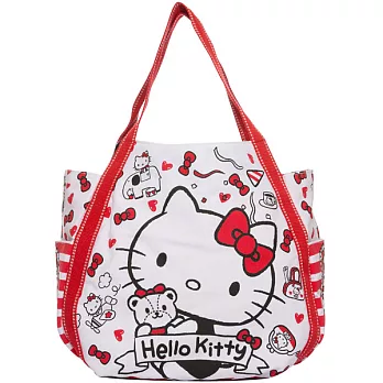 Hello Kitty x AMONNLISA 友誼萬歲40周年紀念大托特包