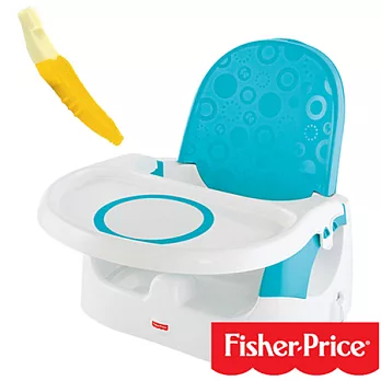 【費雪牌 Fisher-Price】多功能寶寶小餐椅+美國 香蕉固齒器/幼兒香蕉牙刷 1-2歲