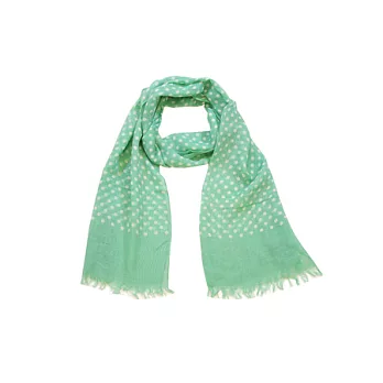 【UH】AURORA - 可愛點點薄披巾 -綠色