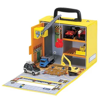 TOMICA 交通世界 迷你提盒建設現場