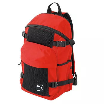 【UH】PUMA - Foundation系列 運動休閒後背包 -紅色