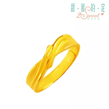 甜蜜約定金飾 ♥諾言♥ 黃金戒指(女)