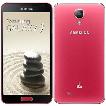 Samsung Galaxy J 日系潮流機(紅.白)(簡配/公司貨)紅色