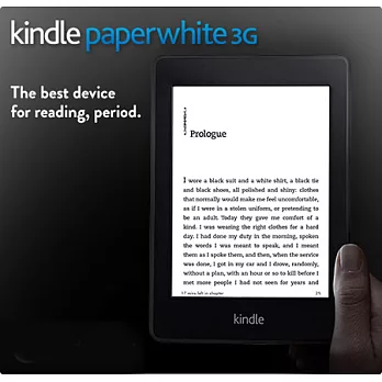 全新第二代Kindle Paperwhite電子閱讀器-3G版黑