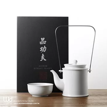 【無藏嚴選】品功夫─全瓷茶器組