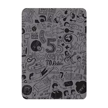 Ozaki O!coat Relax iPad Air多角度智慧型保護套-灰色