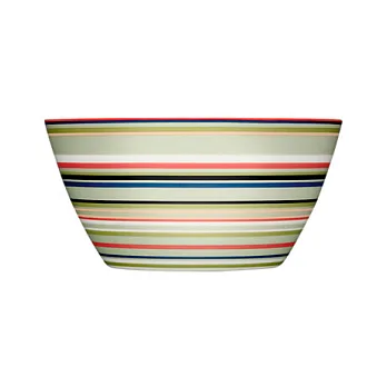 北歐芬蘭 iittala Origo 彩紋陶瓷餐碗 綠色0.5L