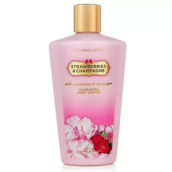 【Victoria’s Secret 維多利亞的秘密】草莓香檳 (身體乳液250ml)