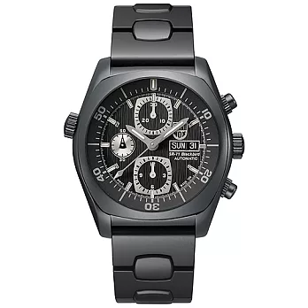 LUMINOX 雷明時SR-71 BLACKBIRD黑鳥隱形偵察機限量機械錶-黑/44mm
