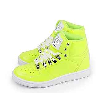 FUFA 艷彩搭扣運動鞋－螢光 (J16) 螢光黃23螢光黃