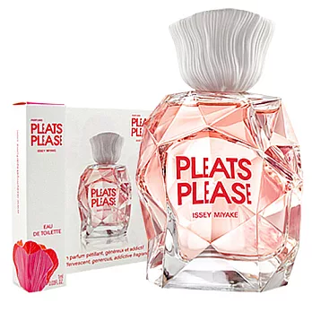 【Issey Miyake 三宅一生】PLEATS PLEASE 花悅 女性淡香水 100ml (加贈同牌針管)