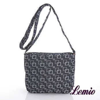 【Lemio】MIT手工布包系列 雙面設計 立體牛仔布 iPad隨身包