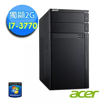 【Acer】M1935 Intel i7-3770《聖光指引》四核Win7獨顯電腦(直升8G) ★附 原廠鍵盤滑鼠組★