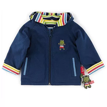 德國Sigikid 連帽雙面穿嬰兒外套-小青蛙 Wendejacke, Baby80雙面外套