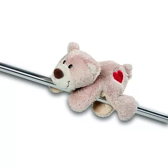 愛心熊磁鐵玩偶-淺棕