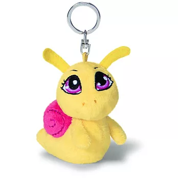 大眼蝸牛鑰匙圈-黃