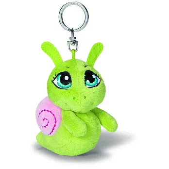 大眼蝸牛鑰匙圈-綠