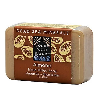 One With Nature死海礦物皂-杏仁