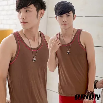 【ORION】超柔細服貼背心(咖啡)M咖啡