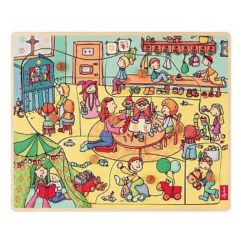 德國Sigikid 益智幼兒園拼圖Puzzle