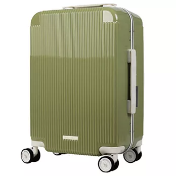 LEGEND WALKER 5085 19 吋PC+ABS 超輕量細鋁框登機箱─卡其綠19吋卡其綠