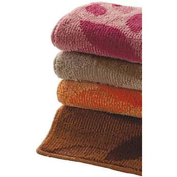 【cecile雜貨】日本製光觸媒自動淨化纖維圖案廚房地墊(120x45cm)棕色