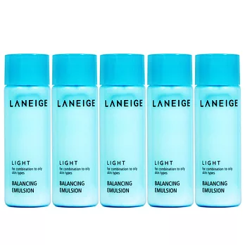 LANEIGE 蘭芝 水酷激活保濕導入液(清爽型)(25ml)*5