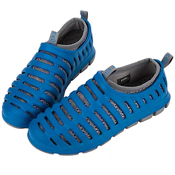 CCILU 馳綠 HERO 晴雨休閒鯊魚鞋 (男款)8海藍x水泥