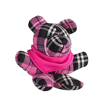 Mup. Mup. 手工多功能伸縮公仔玩偶 1入 – 金森.格紋熊