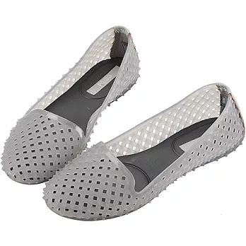 CCILU 馳綠 VALERIE 透視龐克晴雨娃娃鞋 (女款)6透灰