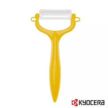【KYOCERA】日本京瓷彩色削皮刀(黃)