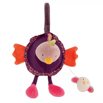 法國(Moulin Roty)可愛Madame Pivione 小雞音樂安撫娃娃 (656041)