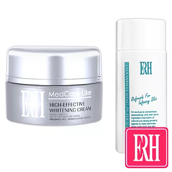 【ERH】母親節超值組(七次元煥白精質霜30g+送去角質清透美容液60ml)