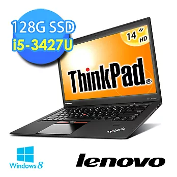 【Lenovo】ThinkPadX1c 3444-5EV WIN8輕薄碳纖維(i5-3427U/14吋/8G/128GSSD/Win8 Pro)