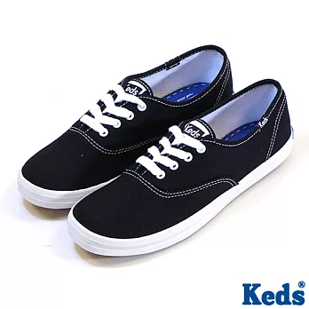 【KEDS】素面休閒帆布鞋(WF34100)5神祕黑